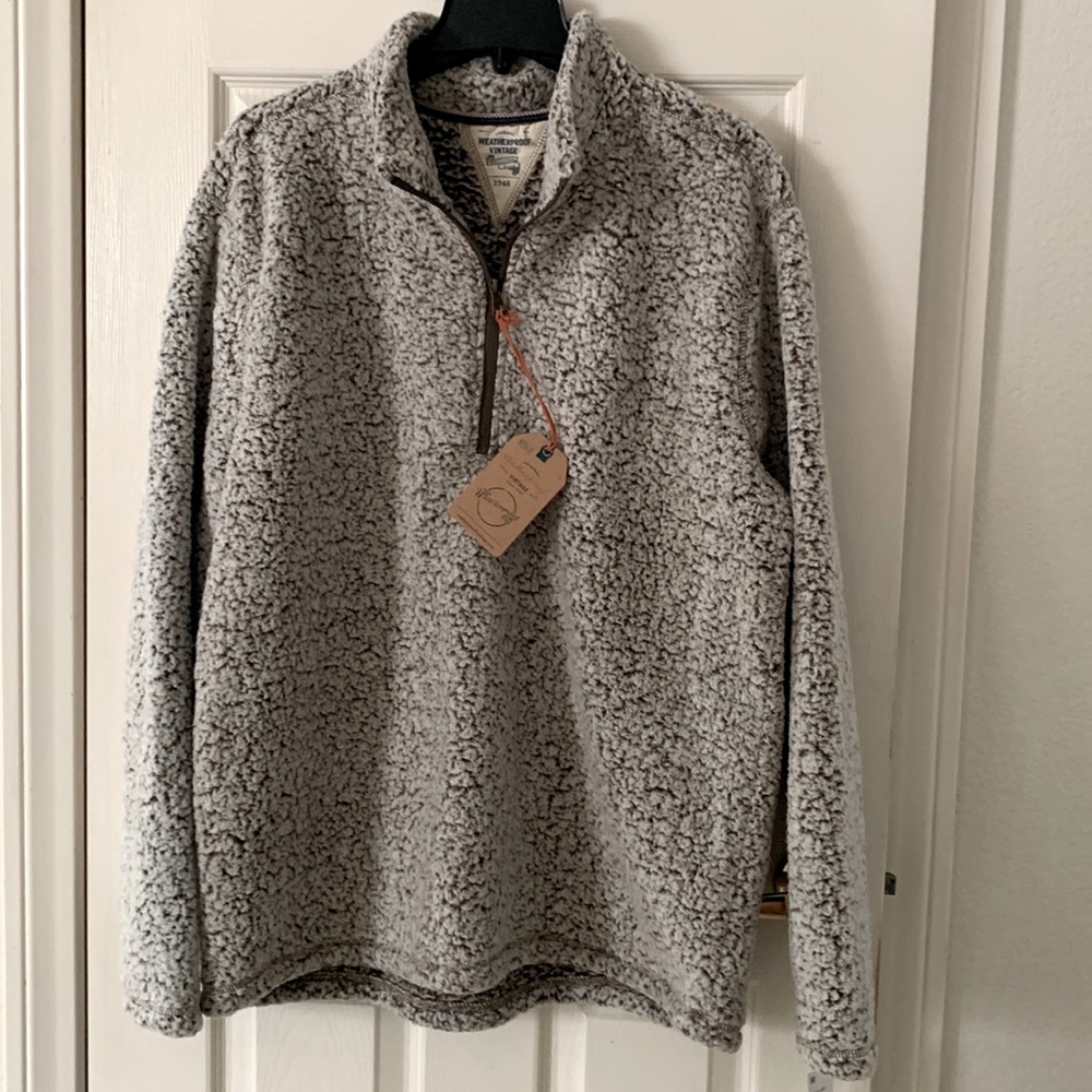 WEATHERPROOF VINTAGE SOFT FURRY SWEATER